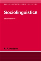 R. A. Hudson, Richard A. Hudson, Hudson R. A., S. R. Anderson - Sociolinguistics