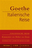 Johann Wolfgang von Goethe, Eine, Trun, Eric Trunz, Erich Trunz, von Einem - Italienische Reise, Jubiläumsausgabe