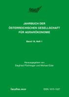 Michael Eder, Siegfried PÃ¶chtrager, Siegfried Pöchtrager, Michael Eder, Siegfried PÃ¶chtrager, … - Rollen der Landwirtschaft in benachteiligten Regionen. H.1