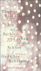 Thomas Rosenlöcher - Ich sitze in Sachsen und schau in den Schnee