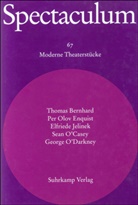Thoma Bernhard, Thomas Bernhard, Per Olo Enquist, Per Olov Enquist, Elfrie Jelinek, Elfriede Jelinek... - Spectaculum 67