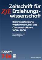 Pete Lundgreen, Peter Lundgreen - Bildungsbeteiligung: Wachstumsmuster und Chancenstrukturen 1800-2000