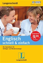 Langenscheidt Englisch schnell & einfach, 1 MP3-CD + 3 Audio-CDs + 1 Lehrbuch