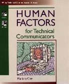 COE, M Coe, M. Coe, Marlana Coe, Coe Marlana - Human Factors for Technical Communicators