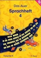 Ruth Dolenc, Christel Fisgus, Gertrud Kraft - Das Auer Sprachbuch, Ausgabe N für Nordrhein-Westfalen: Das Auer Sprachheft, 4. Jahrgangsstufe