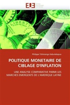 Kabutakapua-P, Philippe Tshimanga Kabutakapua - Politique monetaire de ciblage d