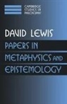 Lewis David, Lewis Ma David, David Lewis, Ernest Sosa - Papers in Metaphysics and Epistemology