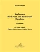 Werner Thieme - Die Verfassung der Freien- u. Hansestadt Hamburg