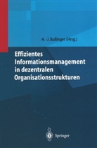 Hans-Jör Bullinger, Hans-Jörg Bullinger - Effizientes Informationsmanagement in dezentralen Organisationsstrukturen