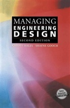 Shayne Gooch, Crispi Hales, Crispin Hales - Managing Engineering Design, w. CD-ROM
