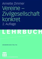 Annette Zimmer - Vereine - Zivilgesellschaft konkret