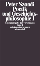Peter Szondi, Hans-Hage Hildebrandt, Hans-Hagen Hildebrandt, Metz, Metz, Senta Metz - Studienausgabe der Vorlesungen in 5 Bänden. Tl.1