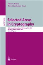Mitsur Matsui, Mitsuru Matsui, Zuccherato, Zuccherato, Robert Zuccherato - Selected Areas in Cryptography