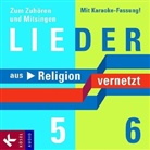 Hans Mendl, Markus Schiefer Ferrari - Religion vernetzt, Ausgabe Bayern: Lieder, 5.-6. Schuljahr, 1 Audio-CD (Audiolibro)