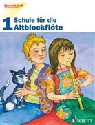 Gerhar Engel, Gerhard Engel, Gudru Heyens, Gudrun Heyens, Christa Estenfeld-Kropp - Schule für die Altblockflöte. H.1