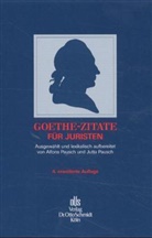 Johann Wolfgang von Goethe - Goethe-Zitate für Juristen