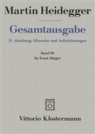 Martin Heidegger, Pete Trawny, Peter Trawny - Gesamtausgabe - 90: Zu Ernst Jünger