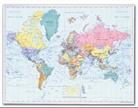 Kastanea GmbH, Kastanea GmbH, BACHE Verlag GmbH - Kastanea Politische Weltkarte "Business World" Maßstab 1:31 Mio. Papierkarte gerollt, folienbeschichtet