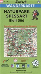Fritsch Landkartenverlag, Fritsch Fritsch Landkartenverlag - Fritsch Karten - Nr.99: Fritsch Karte Naturpark Spessart, Blatt Süd