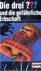 Oliver Rohrbeck, Jens Wawrczeck - Die drei Fragezeichen und . . ., Cassetten - 17: Die gefährliche Erbschaft, 1 Cassette