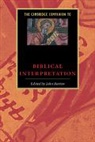 John Barton, John (Ed) Barton, John Barton - The Cambridge Companion to Biblical Interpretation