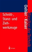 H Hoffmann, H. Hoffmann, Franz Kaiser, Fritz Kaiser, Oehler, G Oehler... - Schnitt-, Stanz- und Ziehwerkzeuge