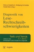 Marcu Hasselhorn, Marcus Hasselhorn, Haral Marx, Harald Marx, Wolfgan Schneider, Wolfgang Schneider... - Diagnostik von Lese-Rechtschreibschwierigkeiten