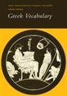 Joint Association of Classical Teachers, Joint Association o, Joint Association of Classical Teachers - Greek Vocabulary