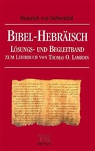 Heinrich Siebenthal, Heinrich von Siebenthal, Siebenthal  Heinrich - Bibel-Hebräisch