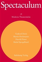Tankre Dorst, Tankred Dorst, Marti Heckmanns, Martin Heckmanns, Harold Pinter, Harold u Pinter... - Spectaculum 78