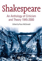 Mcdonald, Russ McDonald, Russ McDonald, Russ (Goldsmith's College McDonald - Shakespeare