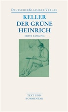 Gottfried Keller, Bönin, Thoma Böning, Thomas Böning, Kaise, Kaiser... - Der grüne Heinrich, Erste Fassung