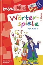 Michael Junga, Heinz Vogel - mini LÜK, Übungshefte: Wörterspiele von A bis Z