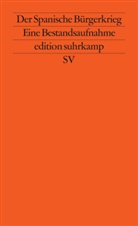 Viña Ángel, Viñas Ángel, Lar de Manuel Tuñón, Lara de Manuel Tuñón, Cardona Gabriel, Bricall Josep M.... - Der spanische Bürgerkrieg