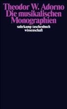 Theodor W Adorno, Theodor W. Adorno - Die musikalischen Monographien