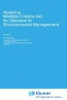 European Working Group Multicriteria Aid, M. Paruccini, Massimo Paruccini, Massim Paruccini, Massimo Paruccini - Applying Multiple Criteria Aid for Decision to Environmental Management