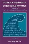 Alexander Von Eye, Alexander Von Eye, Alexander von Eye, Alexander (Michigan State University von Eye - Statistical Methods in Longitudinal Research