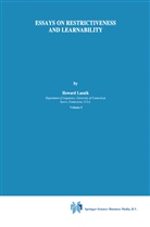 H Lasnik, H. Lasnik, Howard Lasnik - Essays on Restrictiveness and Learnability