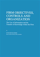G. Eliasson, Gunnar Eliasson - Firm Objectives, Controls and Organization