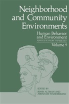 Irwi Altman, Irwin Altman, Wandersman, Wandersman, Abraham Wandersman - Neighborhood and Community Environments