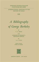 T E Jessop, T. E. Jessop, T.E. Jessop, A. A. Luce, J. Aubin, J. Collins... - A Bibliography of George Berkeley