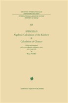 B De Spinoza, B. de Spinoza, Benedictus (Baruch) de Spinoza - Spinoza's Algebraic Calculation of the Rainbow & Calculation of Chances