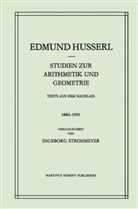 Edmund Husserl, I Strohmeyer, I. Strohmeyer - Studien zur Arithmetik und Geometrie