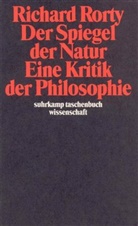 Richard Rorty - Der Spiegel der Natur, Eine Kritik der Philosophie