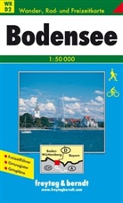 Freytag Berndt Wanderkarten: Freytag & Berndt Wander-, Rad- und Freizeitkarte Bodensee