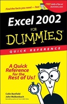 Banfield, Coli Banfield, Colin Banfield, Colin Walkenbach Banfield, John Walkenbach - Excel 2002 for Dummies Quick Reference