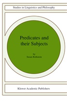 Susan Rothstein - Predicates and Their Subjects