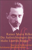Rainer M. Rilke, Rainer Maria Rilke - Die Aufzeichnungen des Malte Laurids Brigge