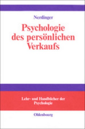 Friedemann Nerdinger, Friedemann W. Nerdinger - Psychologie des persönlichen Verkaufs