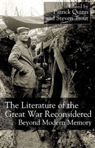 Patrick Trout Quinn, Quinn, P Quinn, P. Quinn, Patrick J. Quinn, Trout... - Literature of the Great War Reconsidered